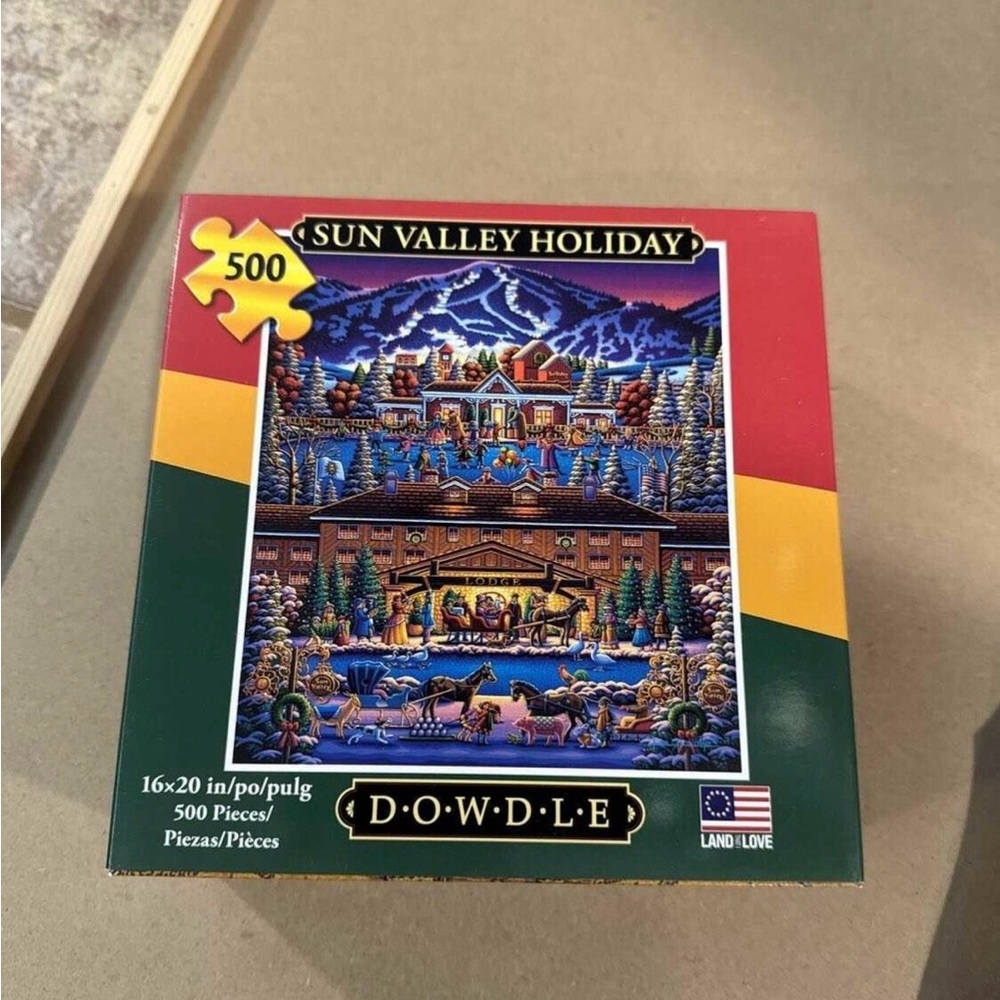 Dowdle “Sun Valley Holiday” Puzzle - 500 Pieces